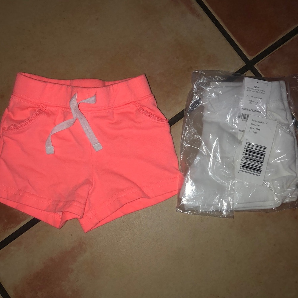 Carter’s Shorts - One New In Package!